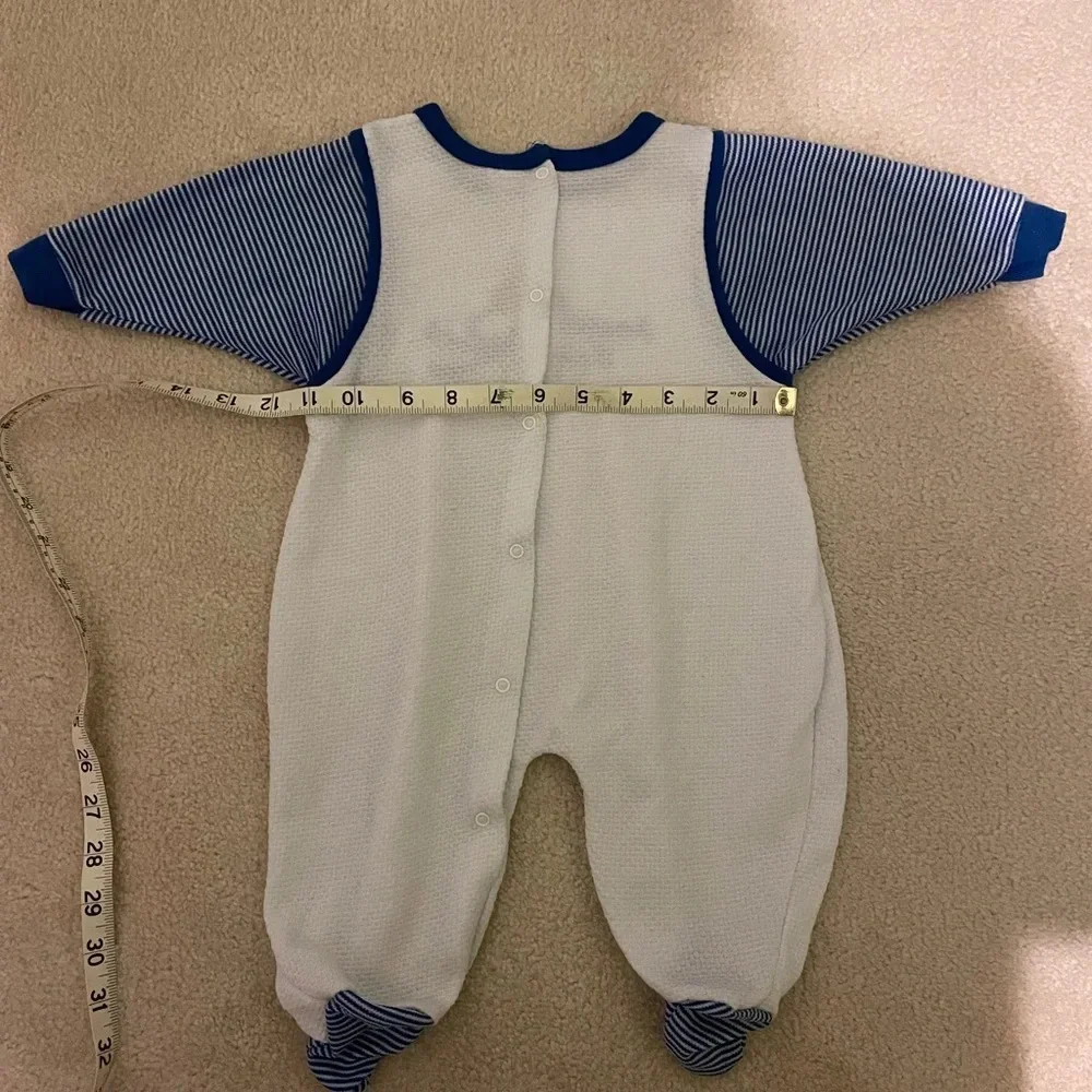 Vintage Gerber sailor baby onsie-large EUC